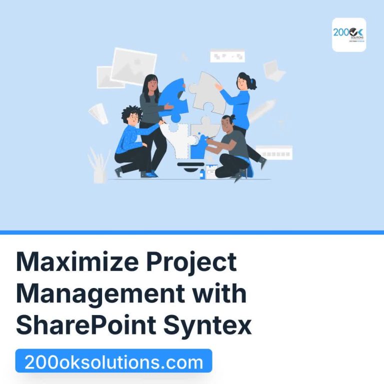 Maximize Your Projects with Enhanced SharePoint Syntex Capabilities